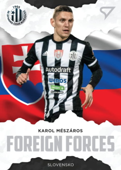 Karol Meszaros Ceske Budejovice SportZoo FORTUNA:LIGA 2020/21 2. serie Foreign Forces #FF41