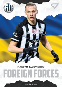Maksym Talovierov Ceske Budejovice SportZoo FORTUNA:LIGA 2020/21 2. serie Foreign Forces #FF45