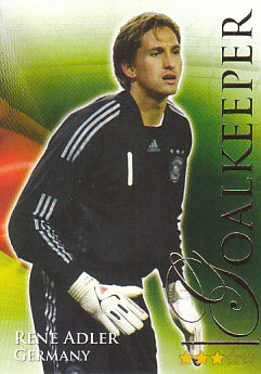 Rene Adler Germany Futera World Football 2010/2011 #401