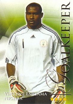 Vincent Enyeama Nigeria Futera World Football 2010/2011 #417
