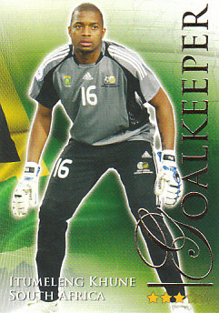 Itumeleng Khune South Africa Futera World Football 2010/2011 #431