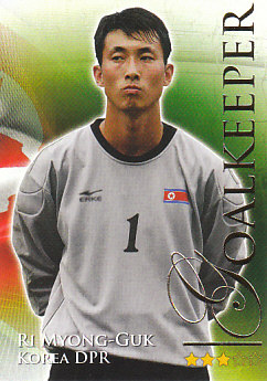 Ri Myong-Guk North Korea Futera World Football 2010/2011 #434