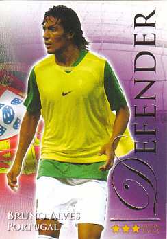 Bruno Alves Portugal Futera World Football 2010/2011 #454