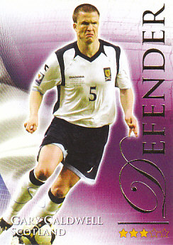 Gary Caldwell Scotland Futera World Football 2010/2011 #469