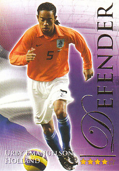 Urby Emanuelson Netherlands Futera World Football 2010/2011 #482