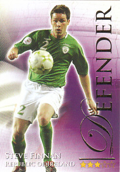 Steve Finnan Ireland Futera World Football 2010/2011 #485