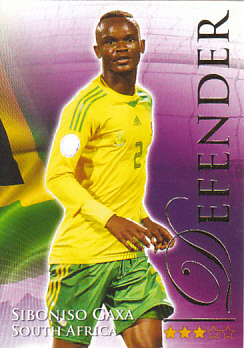 Siboniso Gaxa South Africa Futera World Football 2010/2011 #489