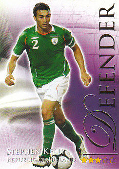 Stephen Kelly Ireland Futera World Football 2010/2011 #501