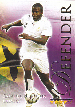 Samuel Kuffour Ghana Futera World Football 2010/2011 #504