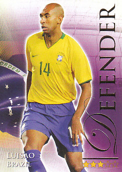Luisao Brazil Futera World Football 2010/2011 #509