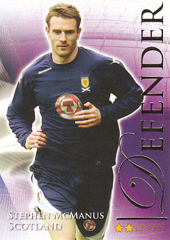 Stephen McManus Scotland Futera World Football 2010/2011 #511