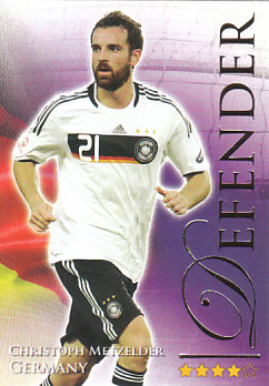 Christoph Metzelder Germany Futera World Football 2010/2011 #512