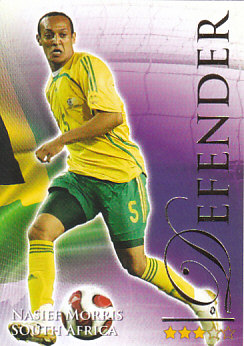 Nasief Morris South Africa Futera World Football 2010/2011 #516