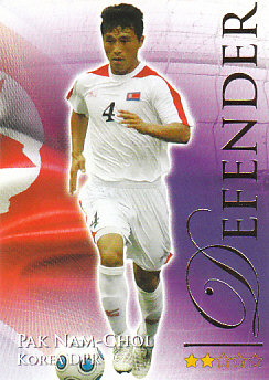 Pak Nam-Chol North Korea Futera World Football 2010/2011 #519