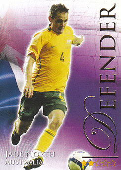 Jade North Australia Futera World Football 2010/2011 #521