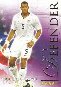 Oguchi Onyewu USA Futera World Football 2010/2011 #522