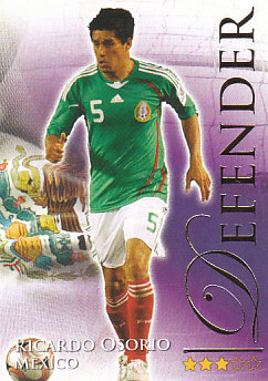 Ricardo Osorio Mexico Futera World Football 2010/2011 #523