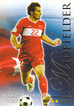 Hamit Altintop Turkey Futera World Football 2010/2011 #554