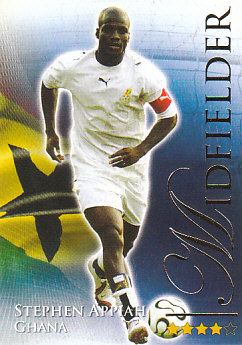 Stephen Appiah Ghana Futera World Football 2010/2011 #555