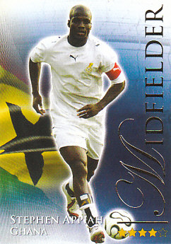 Stephen Appiah Ghana Futera World Football 2010/2011 #555