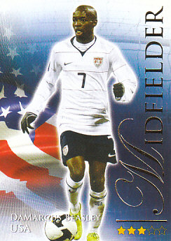 DaMarcus Beasley USA Futera World Football 2010/2011 #557