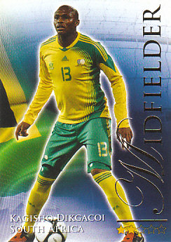 Kagisho Dikgacoi South Africa Futera World Football 2010/2011 #573