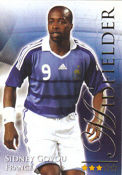 Sidney Govou France Futera World Football 2010/2011 #586