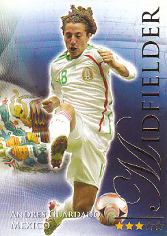 Andres Guardado Mexico Futera World Football 2010/2011 #587