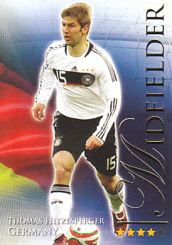 Thomas Hitzlsperger Germany Futera World Football 2010/2011 #591