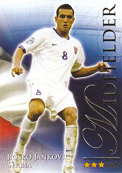 Bosko Jankovic Serbia Futera World Football 2010/2011 #593