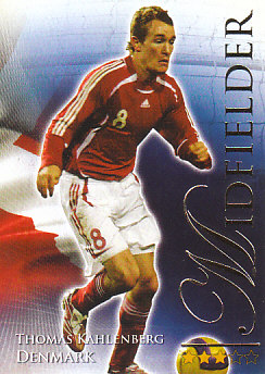 Thomas Kahlenberg Denmark Futera World Football 2010/2011 #596