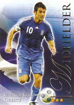 Giorgos Karagounis Greece Futera World Football 2010/2011 #597