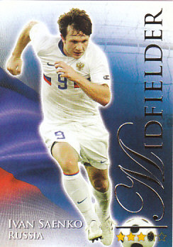 Ivan Saenko Russia Futera World Football 2010/2011 #625