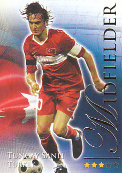 Tuncay Sanli Turkey Futera World Football 2010/2011 #626