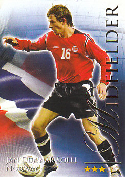 Jan Gunnar Solli Norway Futera World Football 2010/2011 #633