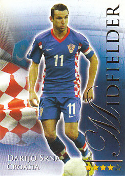 Darijo Srna Croatia Futera World Football 2010/2011 #634