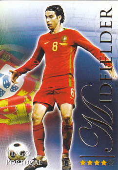 Mendes Tiago Portugal Futera World Football 2010/2011 #636