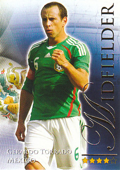 Gerardo Torrado Mexico Futera World Football 2010/2011 #638