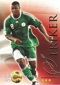 Yakubu Aiyegbeni Nigeria Futera World Football 2010/2011 #652