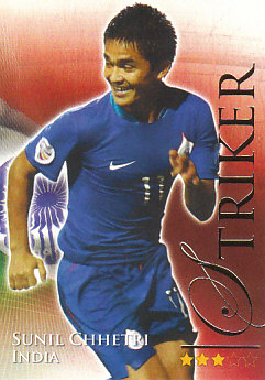 Sunil Chhetri India Futera World Football 2010/2011 #661