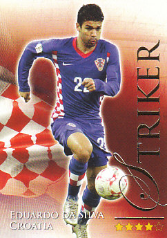 Eduardo Da Silva Croatia Futera World Football 2010/2011 #664