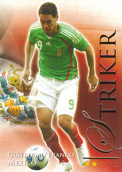 Guillermo Franco Mexico Futera World Football 2010/2011 #669
