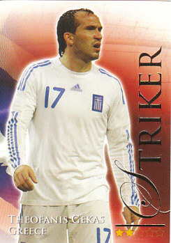 Theofanis Gekas Greece Futera World Football 2010/2011 #671