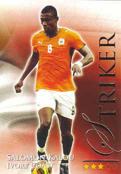 Salomon Kalou Cote D'Ivoire Futera World Football 2010/2011 #675