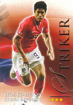 Seol Ki-Hyeon South Korea Futera World Football 2010/2011 #677