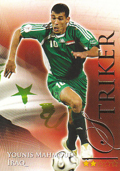 Younis Mahmoud Iraq Futera World Football 2010/2011 #680