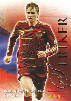 Roman Pavlyuchenko Russia Futera World Football 2010/2011 #686