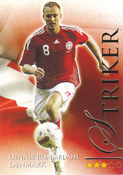 Dennis Rommedahl Denmark Futera World Football 2010/2011 #690