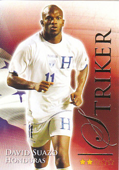 David Suazo Honduras Futera World Football 2010/2011 #695