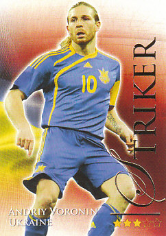 Andriy Voronin Ukraine Futera World Football 2010/2011 #699